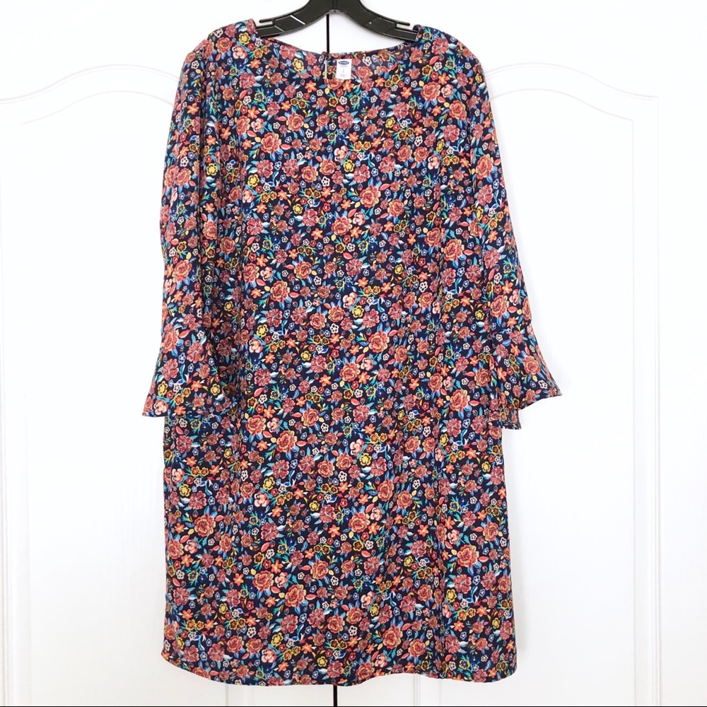 OLD NAVY | Floral Print Swing Dress Size Large